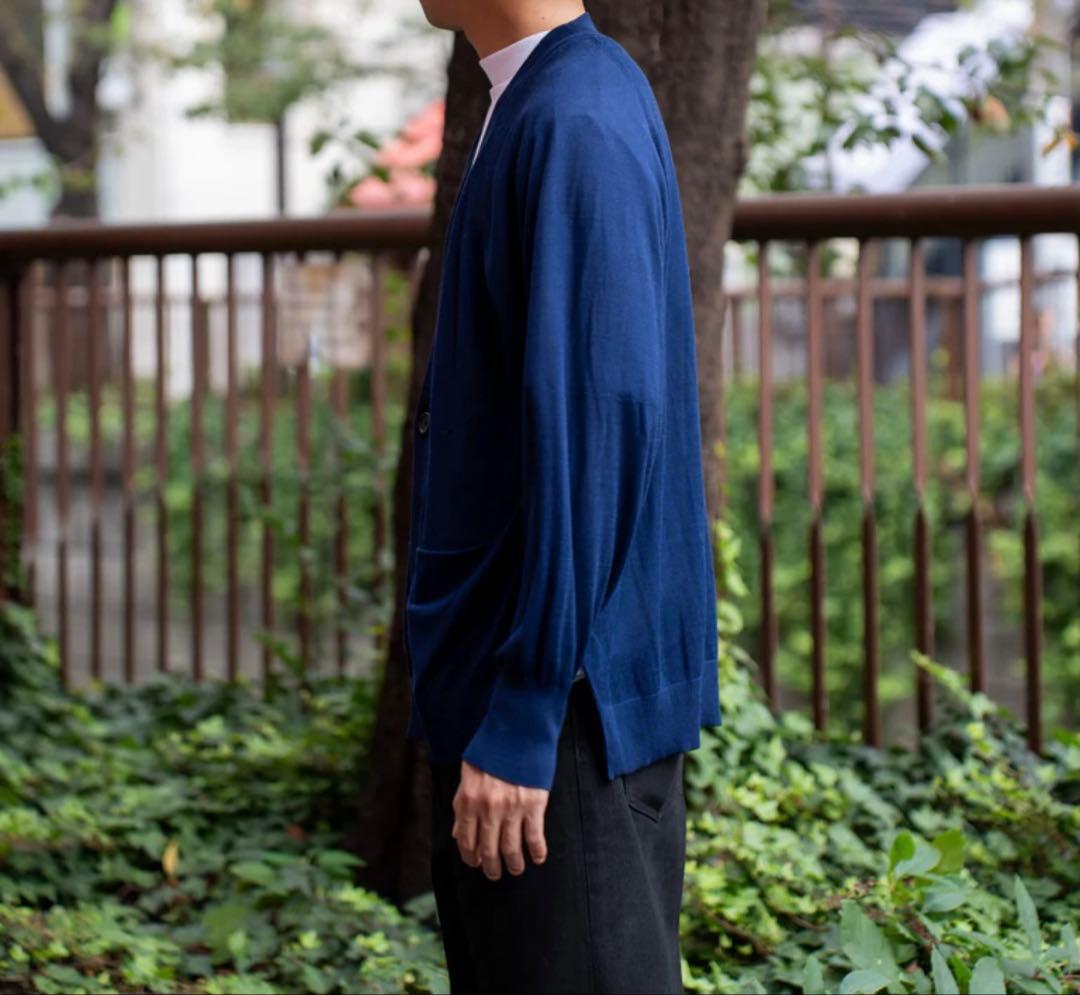 31日まで限定　未使用品tangenet/ silk knit Cardigan