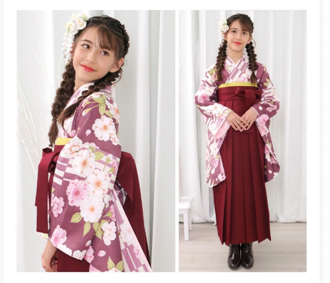 小学生　卒業式　京越　袴