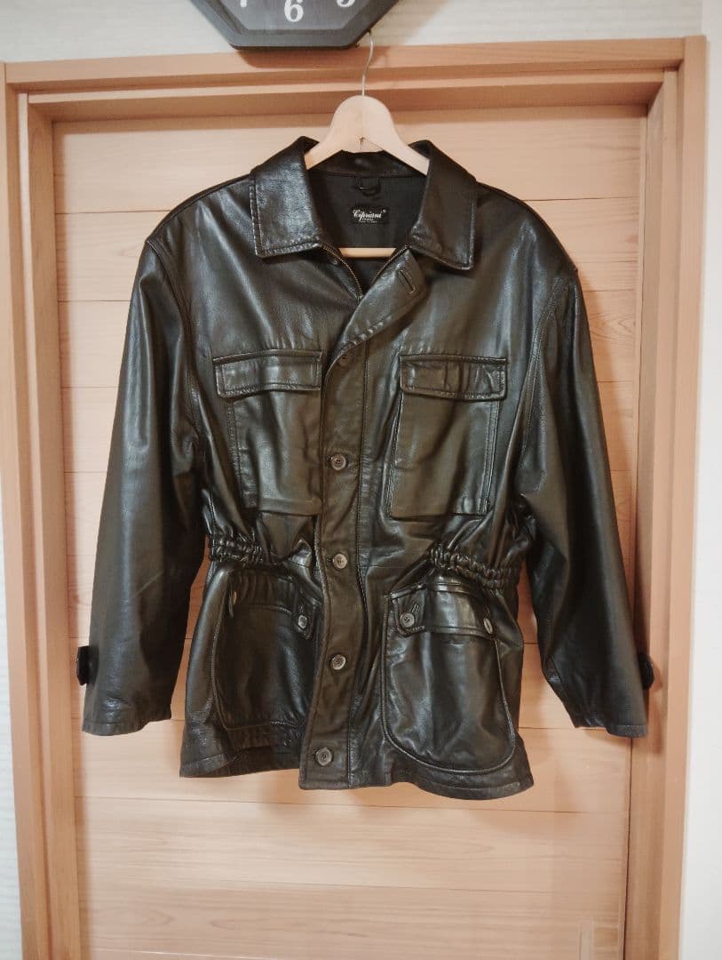 Cipriani FIRENZE リアルレザージャケット イタリア製 44 黒