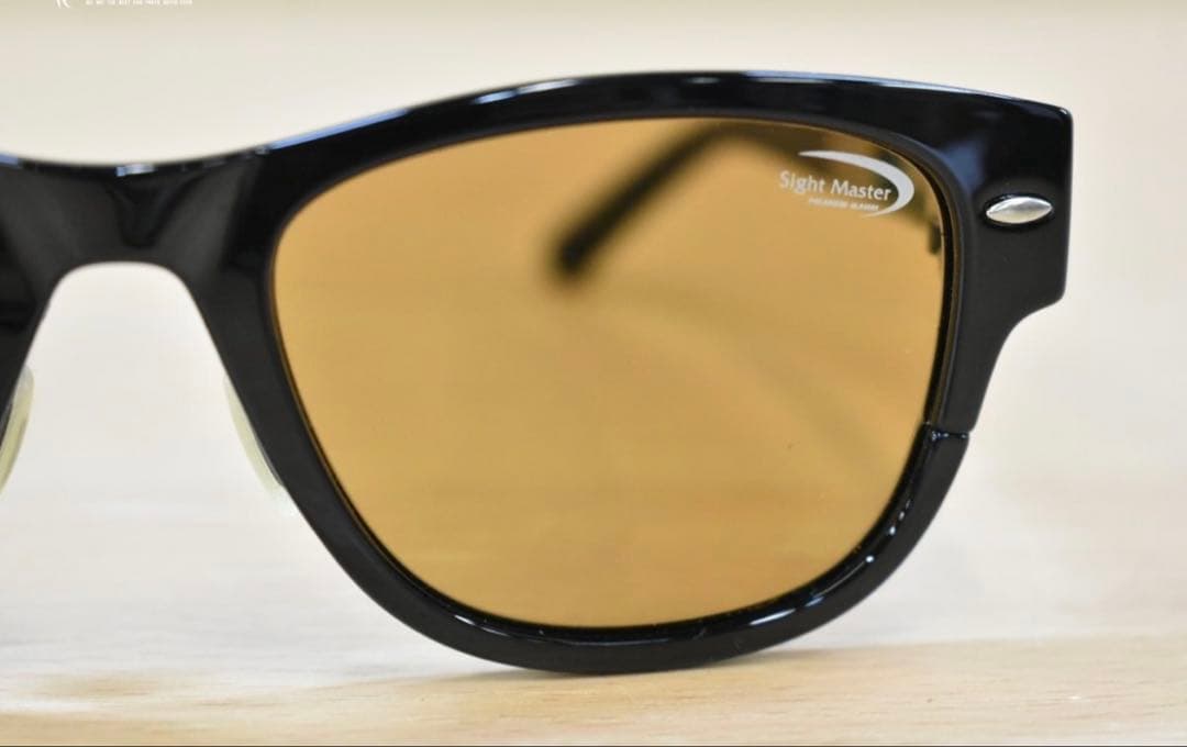 ティムコ サイトマスター ミセラ 偏光サングラス スーパーライトブラウン ケース