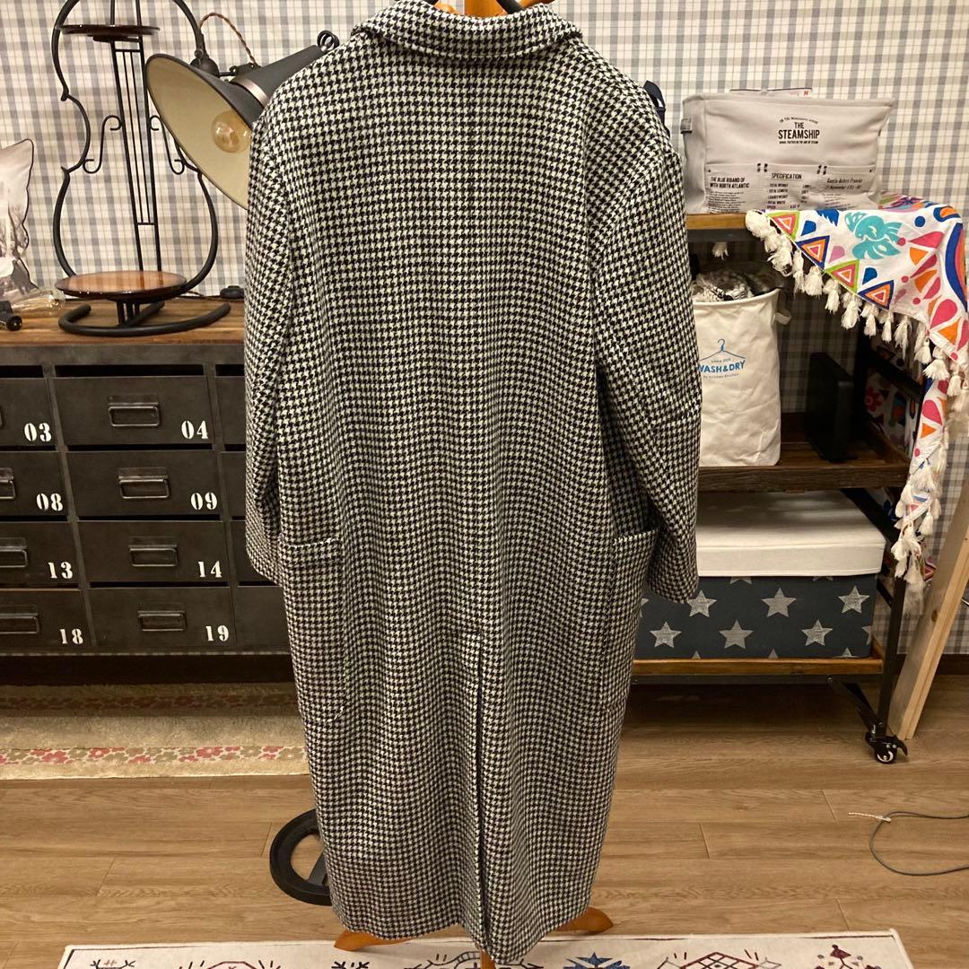 フランクリンアンドマーシャル　ハリスツイードオーバーコート　男女兼用ユニセックス