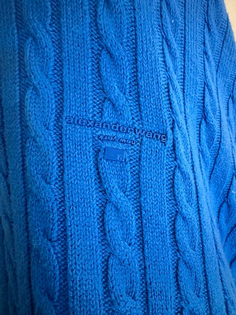 ALEXANDER WANG ケーブルニット コットン混 セーター