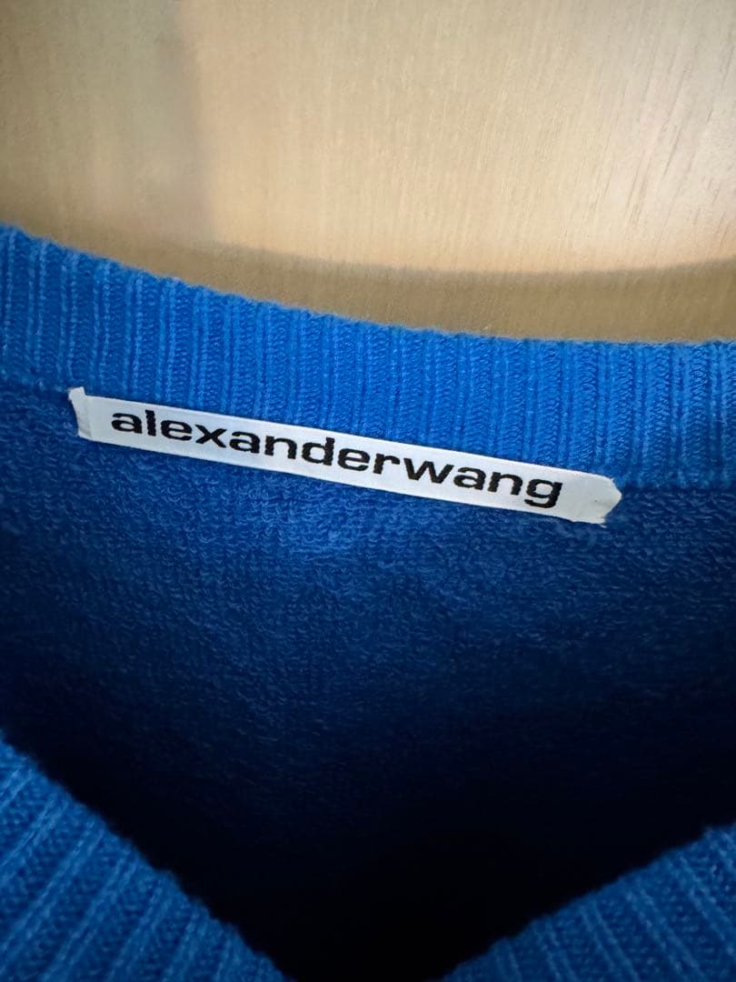 ALEXANDER WANG ケーブルニット コットン混 セーター