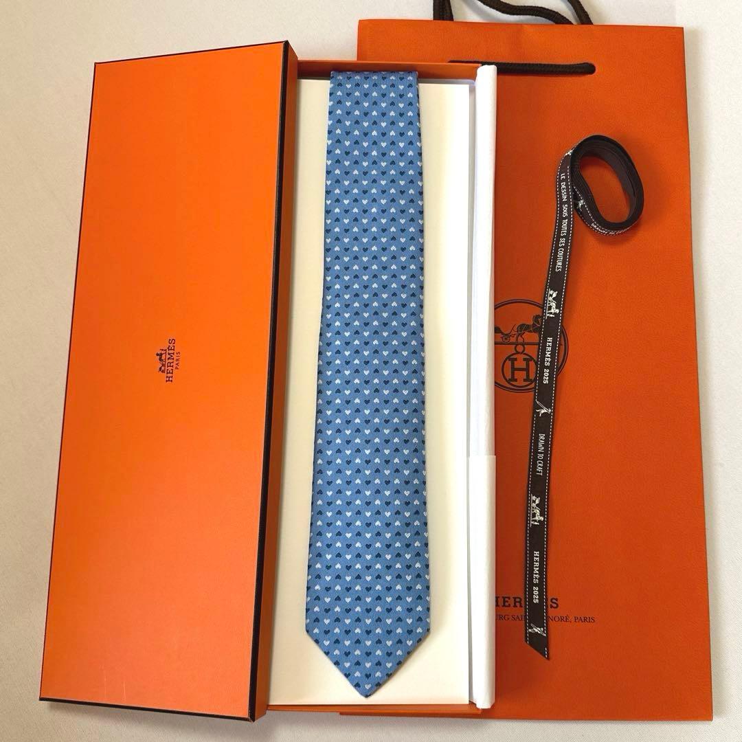 エルメス ネクタイ 《ラブ・ラブ》新品 未使用