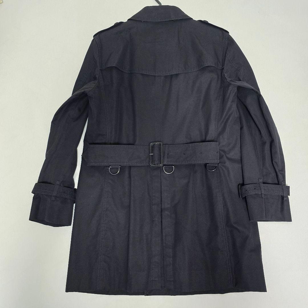 美品　BURBERRY　バーバリー　トレンチコート　ノバチェック　黒　Mサイズ