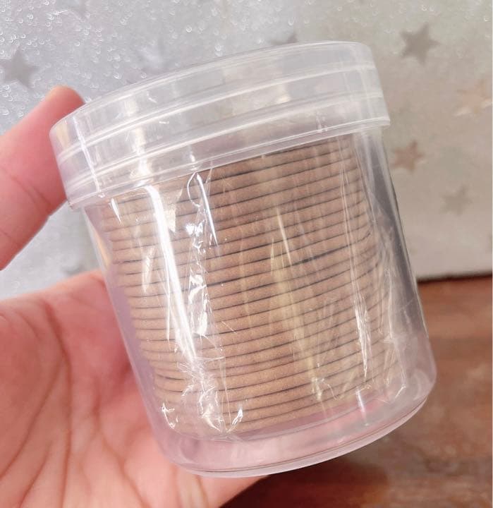 天然5星ベトナム芽庄沈香盤香1盒と線香立て 線香皿セット（番号A2243）