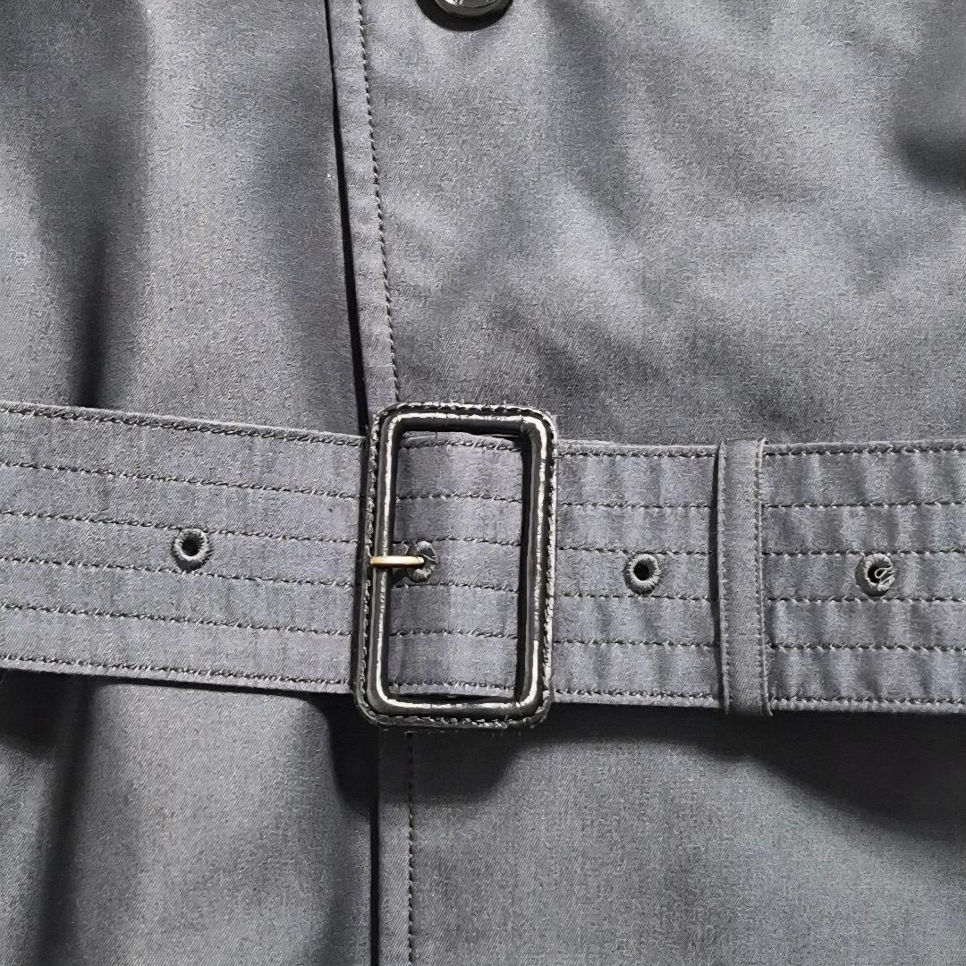 【美品】アクアスキュータム トレンチコート キルティングライナー 36 黒