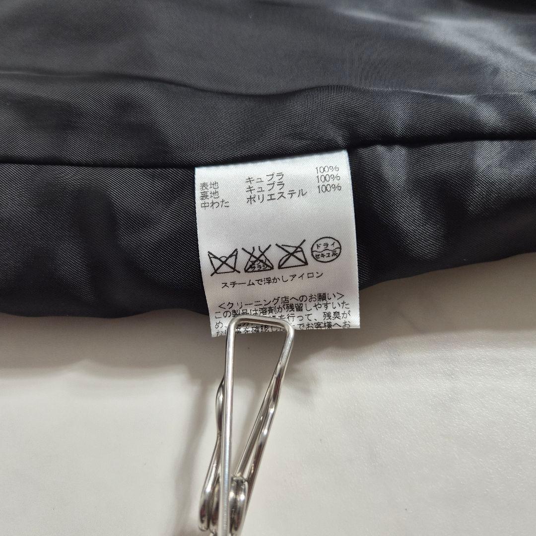 【美品】アクアスキュータム トレンチコート キルティングライナー 36 黒