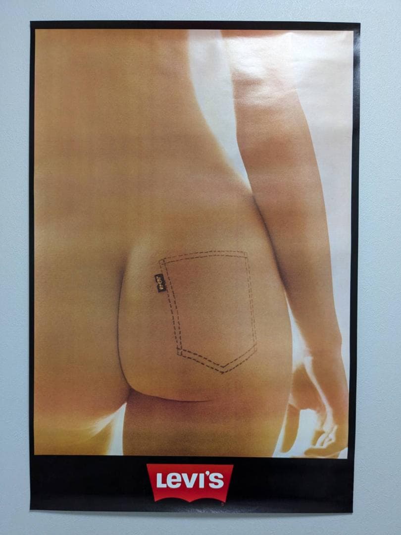 【デッドストック】 Levi's リーバイス ビンテージ ポスター 1971年