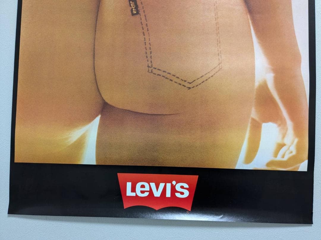 【デッドストック】 Levi's リーバイス ビンテージ ポスター 1971年
