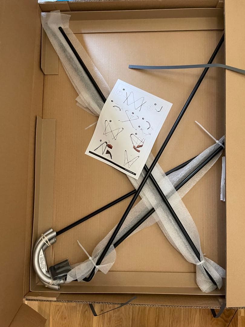 【新品未使用品】BKF バタフライチェア　スチールフレームのみ