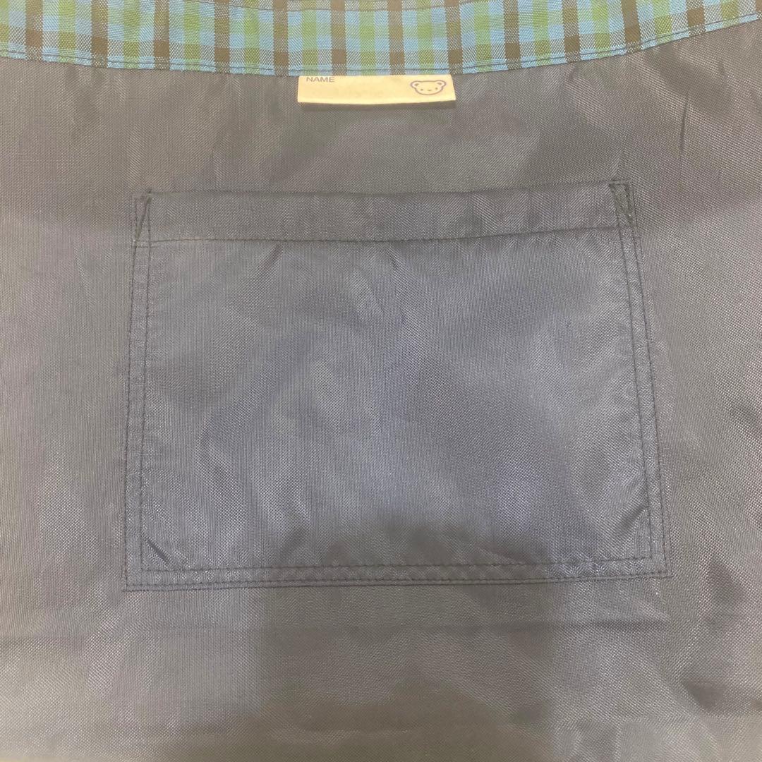 美品✨Familia ファミリア　レッスンバッグ　ナイロン　ブルー系　入園グッズ