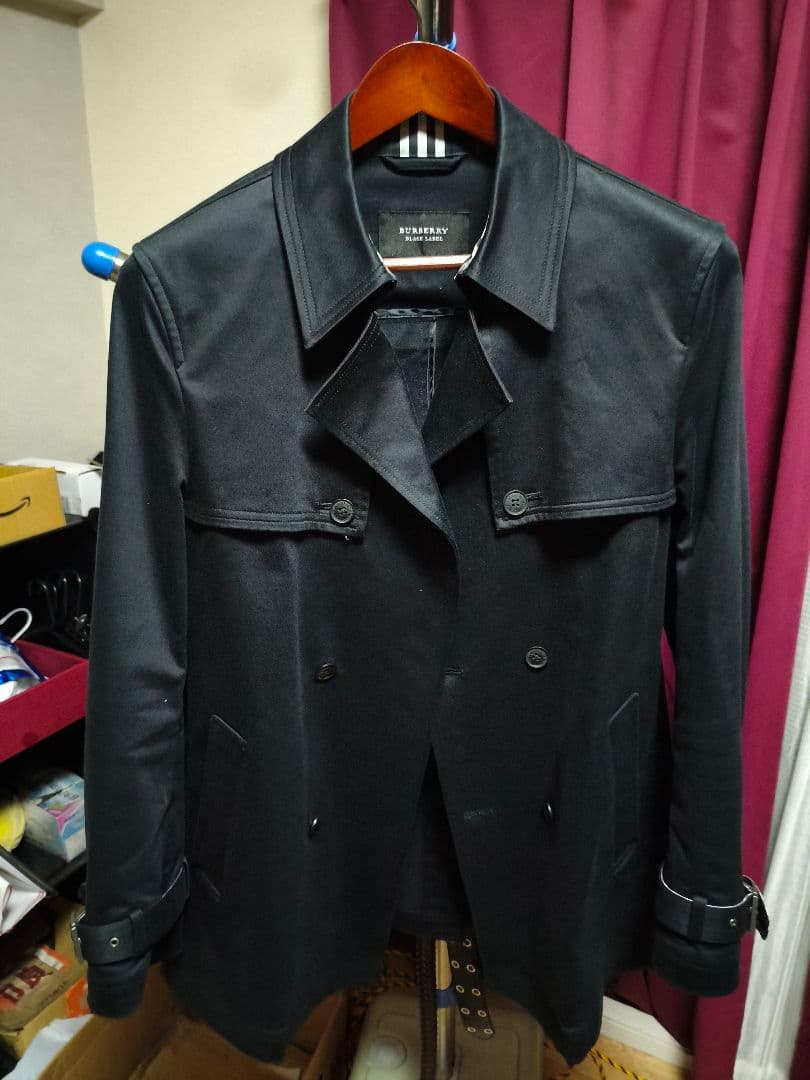 BURBERRY Black Label ショートトレンチコート