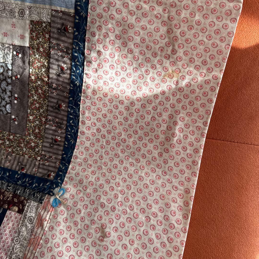 アンティークキルト ログキャビン ♢デッドストック♢