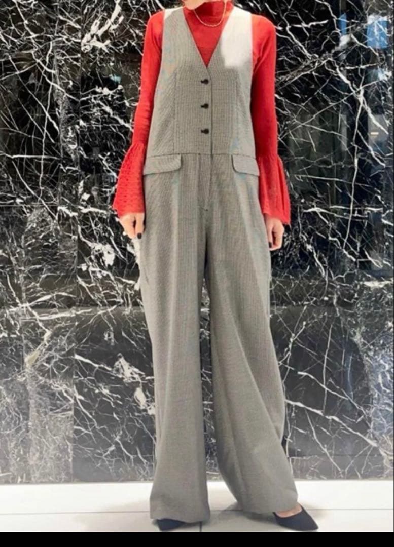 【新品タグ付】デプレ ウーステッドトロピカル コンビネゾン オールインワン