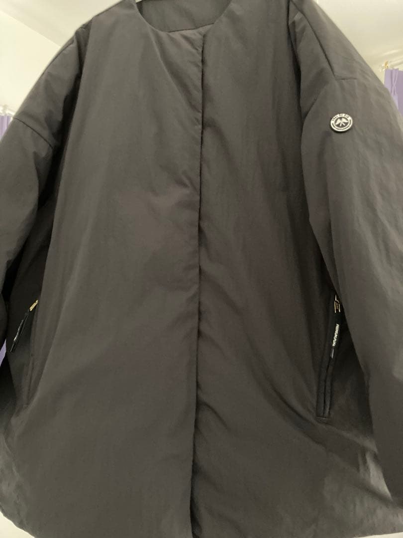 ピュアルセシン　フレンチダックダウンサイドジップジャケット（スミクロ）