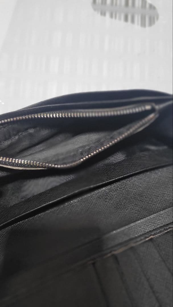 ス*カ様 PRADA サフィアーノ 長財布 ブラック