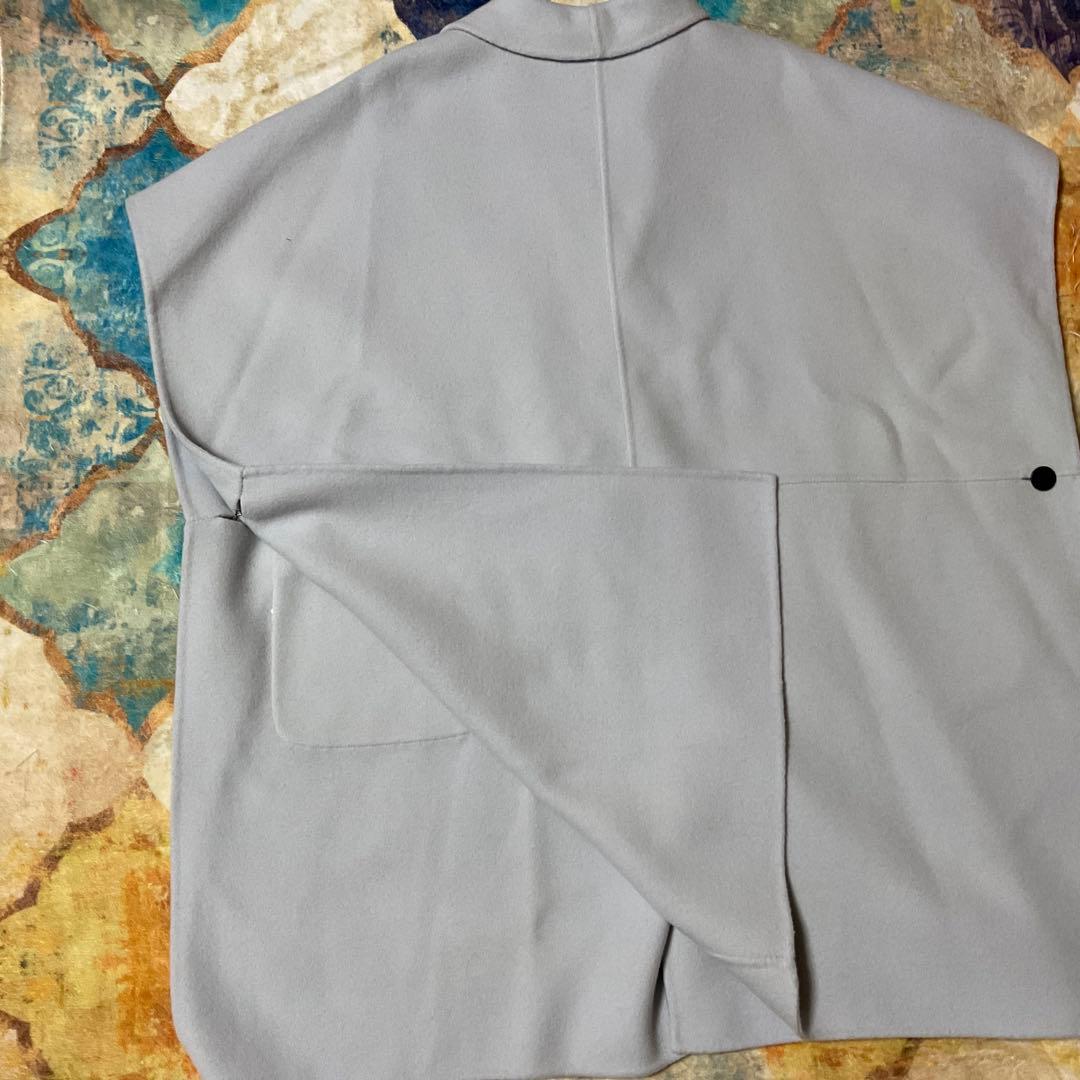 新品未使用　ヤマダヤ　aga アーガ　ウールポンチョコート