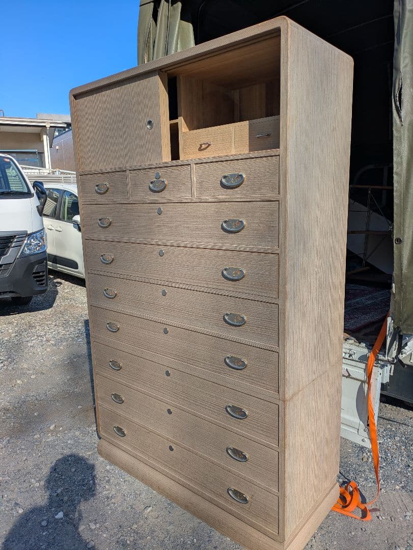 ★美品★最高級 加茂 桐箪笥 伝統工芸士 坂井昭兵作 チェスト たんす