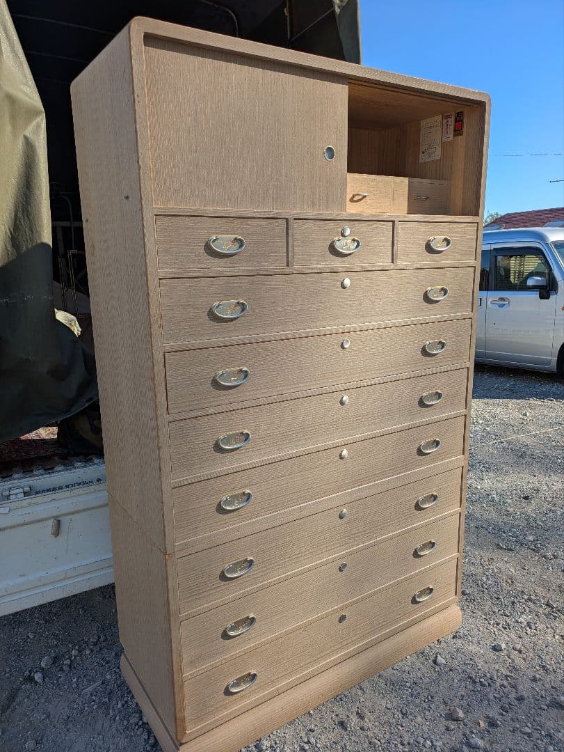 ★美品★最高級 加茂 桐箪笥 伝統工芸士 坂井昭兵作 チェスト たんす