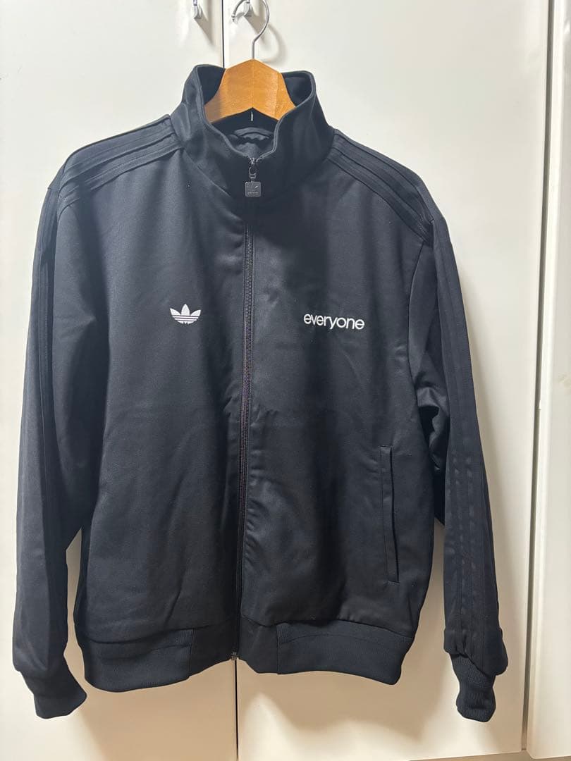 最安値即発送　Adidas everyone TRACK TOP BLACK M