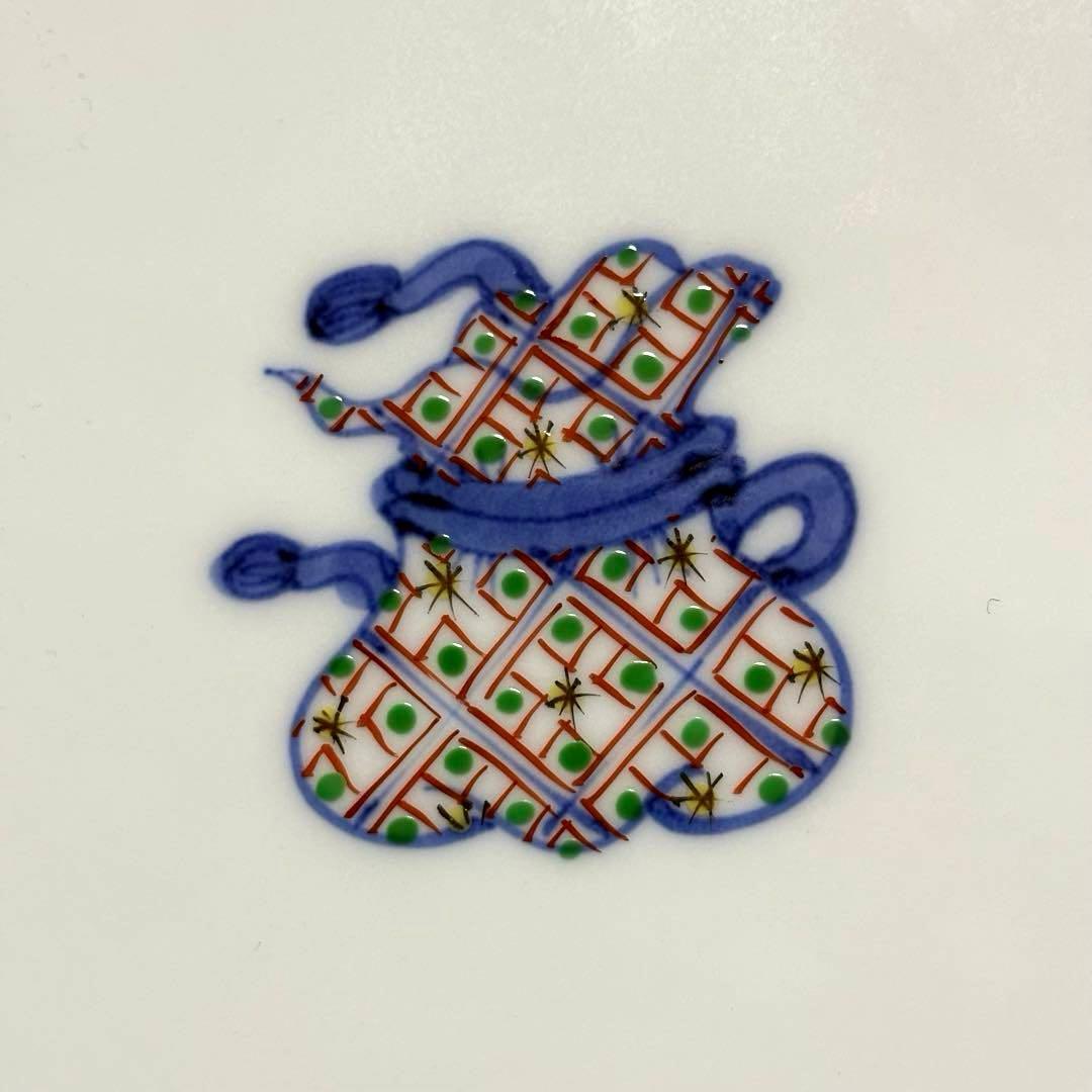 希少✨未使用保管品✨ 有田焼 渓山窯 染錦宝尽くし 11号 大皿 単品✨皿 飾皿