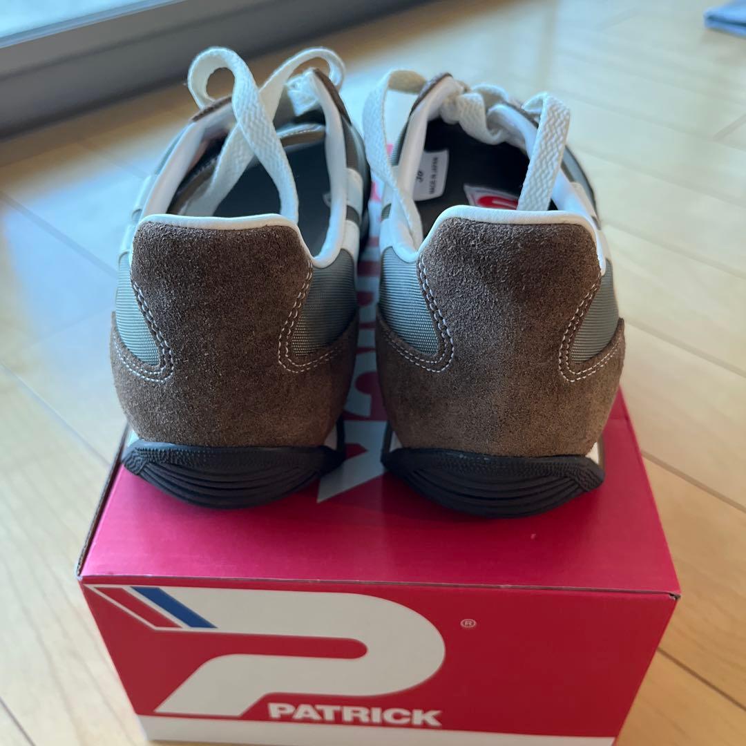 ⭐︎新品未使用⭐︎ PATRICK マラソン　ブラウン系　HILL サイズ38