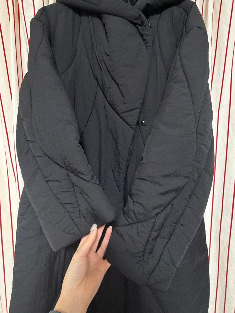 ジャケット・アウター Ameri WAVE STITCH HEAT POLAK LONG COAT