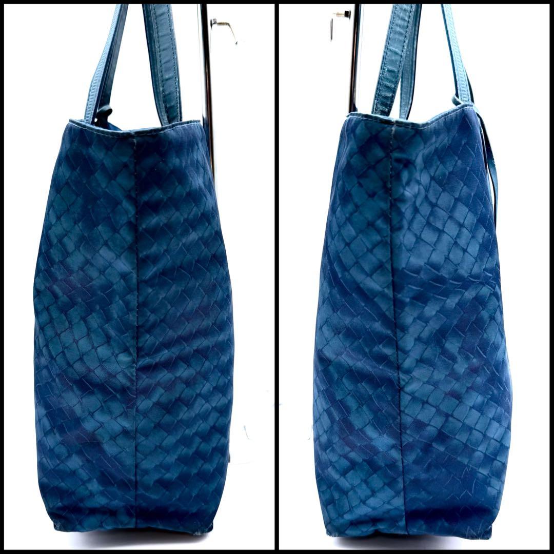 BOTTEGA VENETA　イントレチャート　トートバッグ　トロンプルイユ