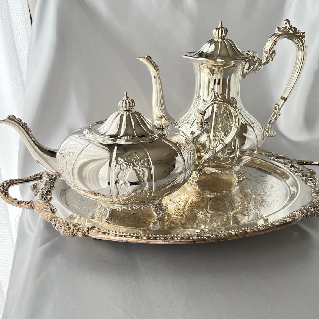 【Cavalier】パンプキンフォルムのティーポット / コーヒーポット