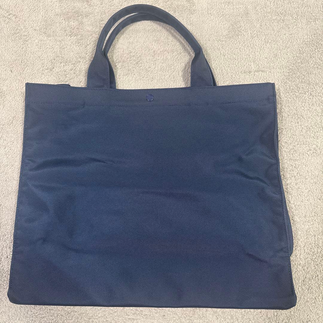 ファミリアfamiliar お受験トートバッグ　ネイビー