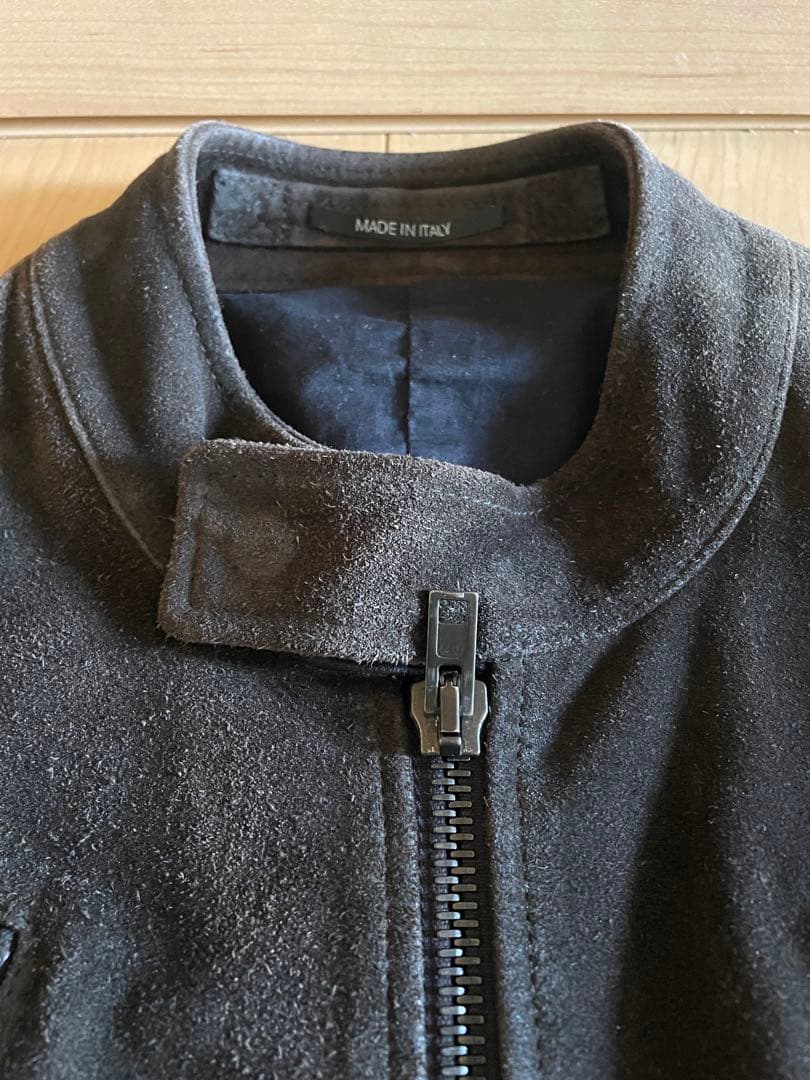 14aw伊製【メゾンマルタンマルジェラ】ワックスベイクドレザー八の字ライダース