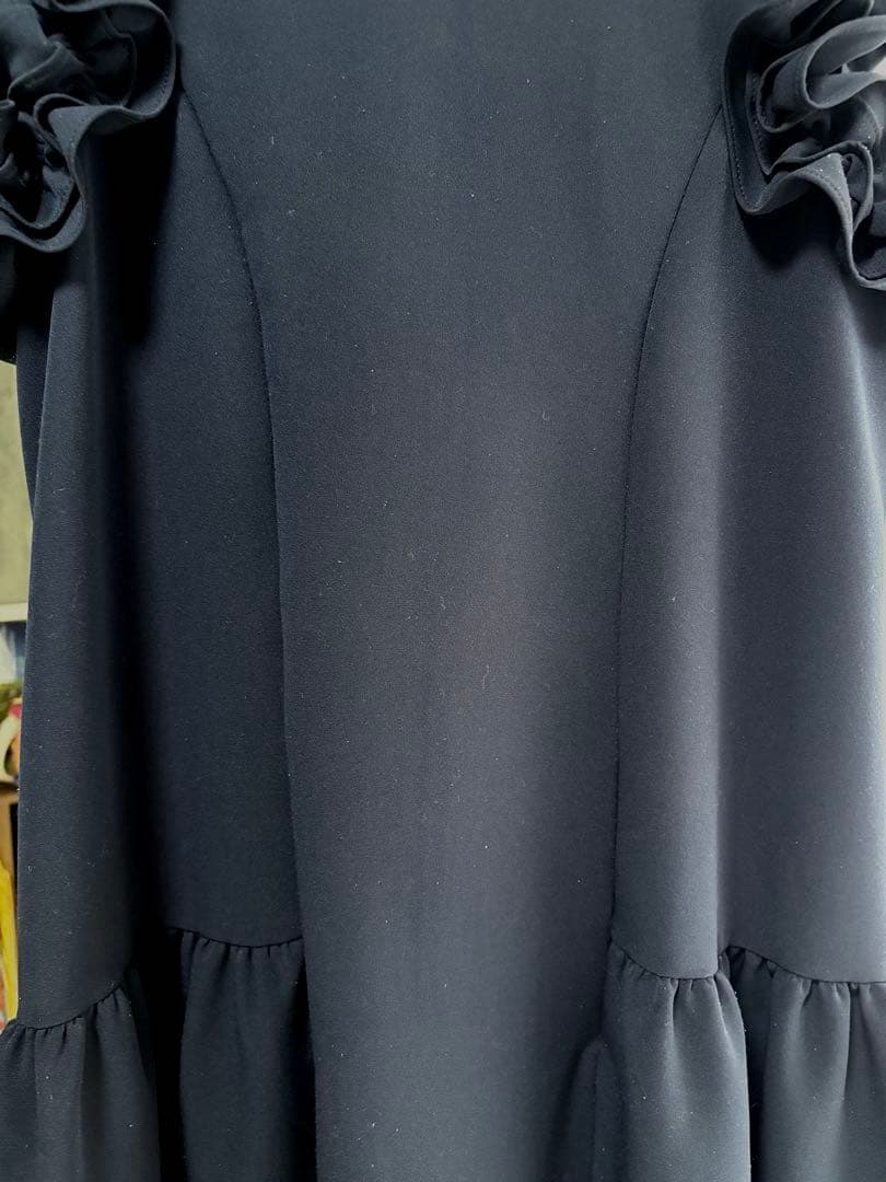 【bitnabi】ビンナビ　par-langドレス　ネイビー　授乳服　ワンピース