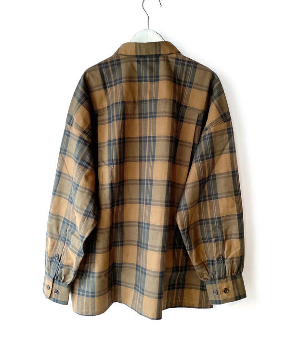 【美品】DESCENDANT GORDIE PLAID LS SHIRT
