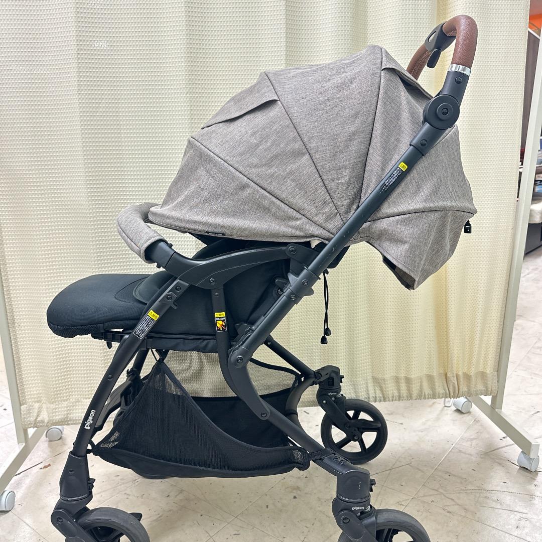 美品 ピジョン ランフィ リノン8 RB4L ベビーカー 両対面 軽量