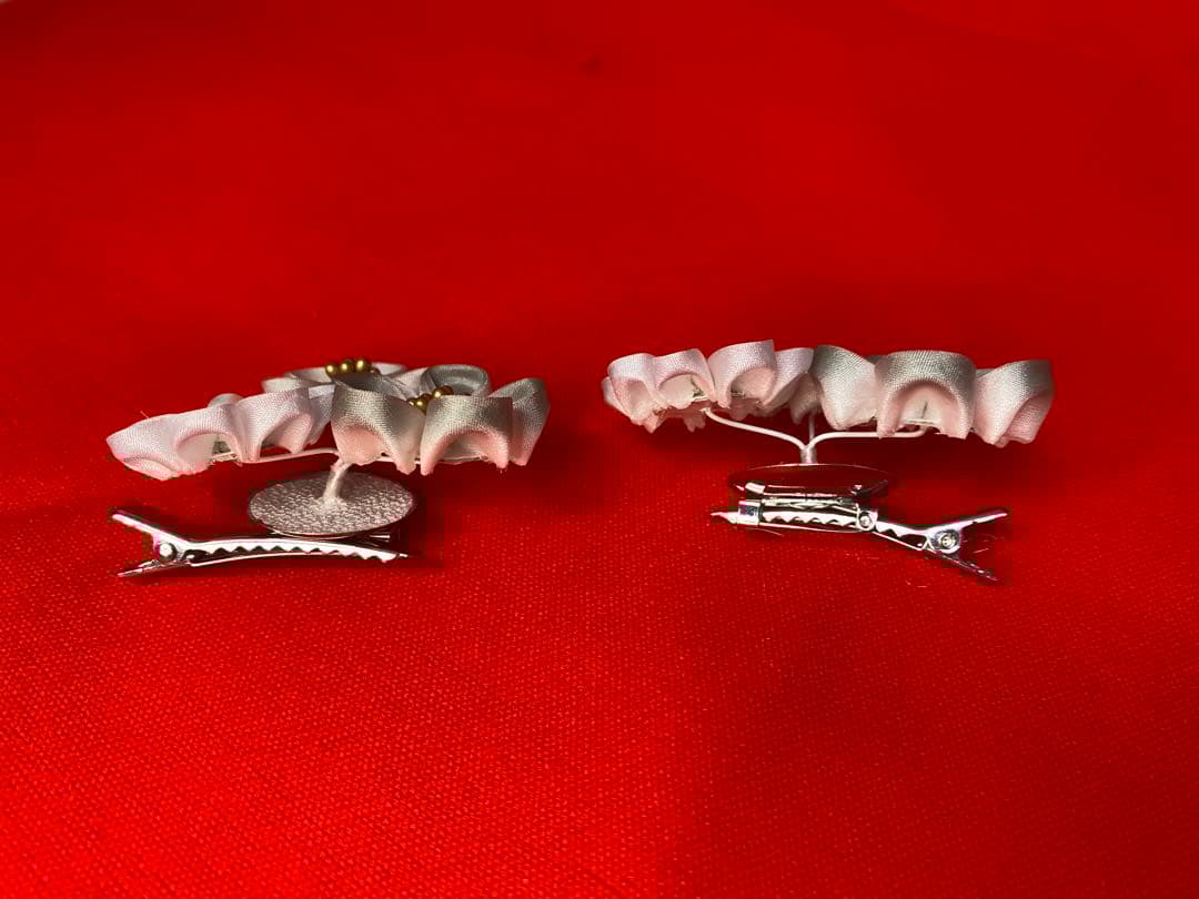 東京久月　つまみ細工額入　羽子板・壁掛け・間口約２０×奥行約９×高さ約３３㎝