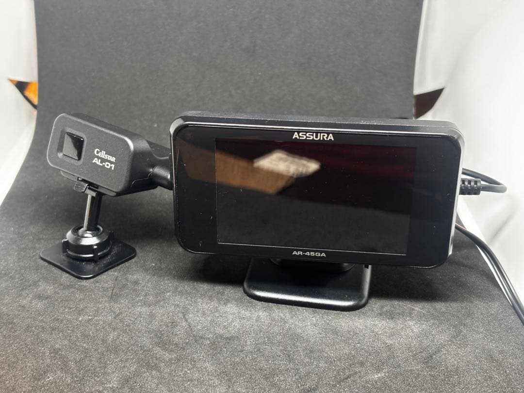 ASSURA レーダー探知機 AR-45GA ＋レーザー受信機 AL-01