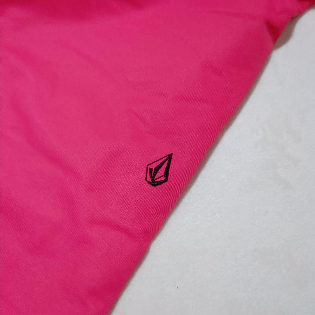 3177【新品】ボルコム スノボウェア パンツ ピンク キッズL（女性S相当）