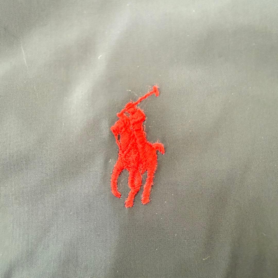 【希少✨】ポロラルフローレン ポニー刺繍ロゴ ボンバージャケット ネイビー XL