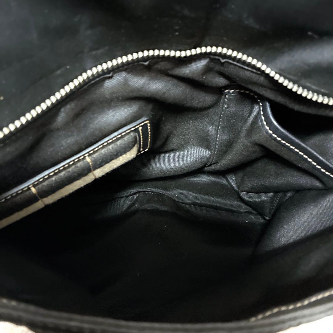 COACH コーチ　ブラック　メッセンジャーバッグ　ショルダーバッグ