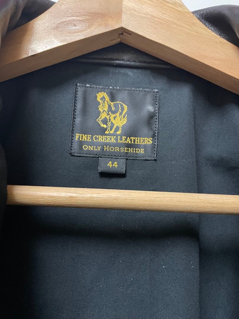 ファインクリークレザーズ　リッチモンド　S66 希少サイズ 44 茶芯