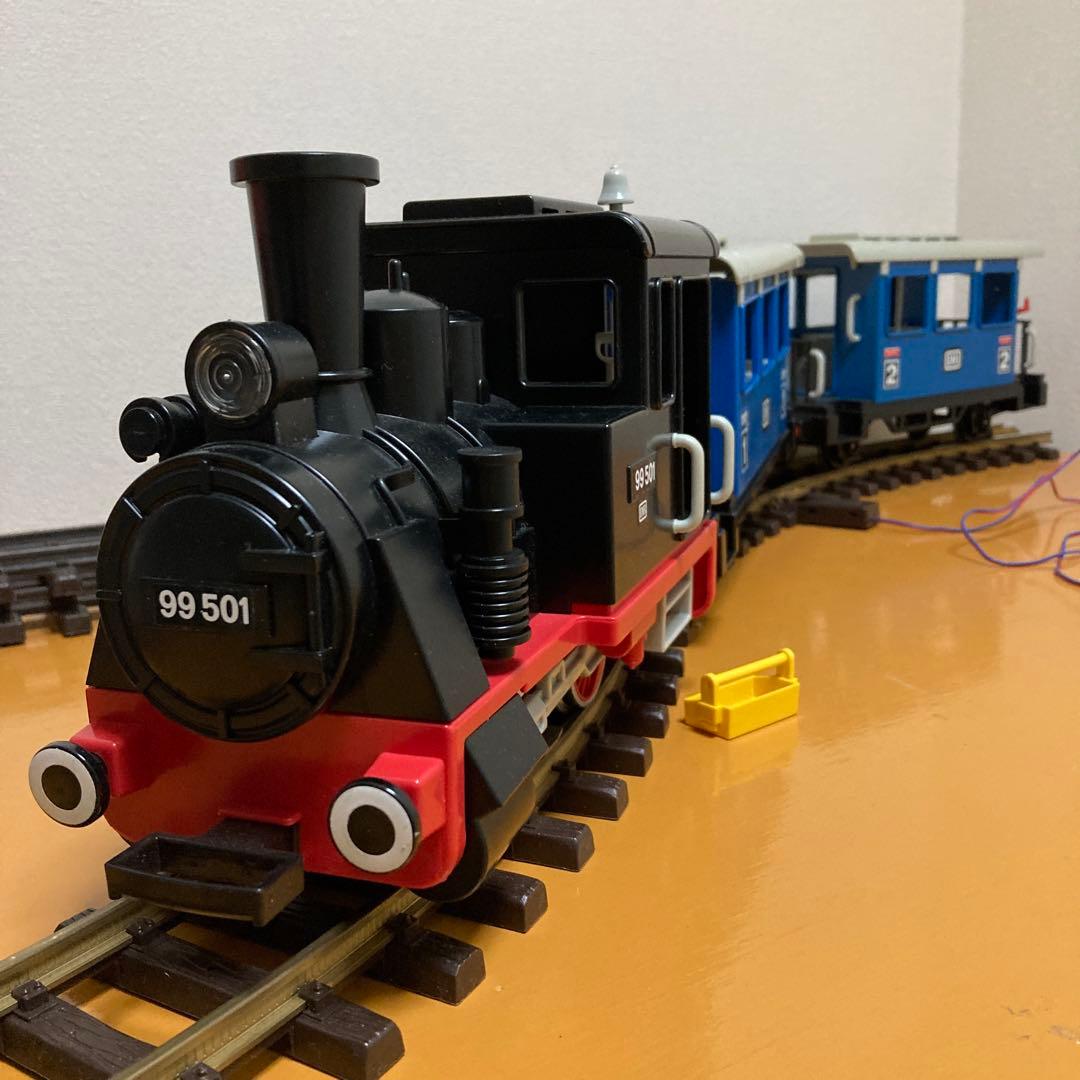 古いプレイモビル　客車列車セット