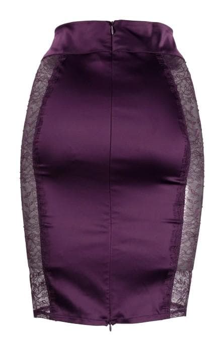 定価29,800円☆メイソンクラス・サテン・レース・ディープパープル