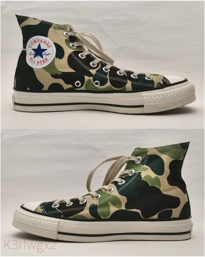 日本製 CONVERSE ALL STAR J 83 CAMO HI コンバース