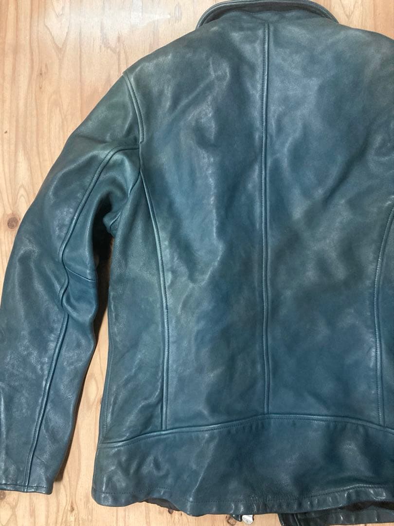Lサイズ　glamb グラム　レザーライダースジャケット ラムレザー