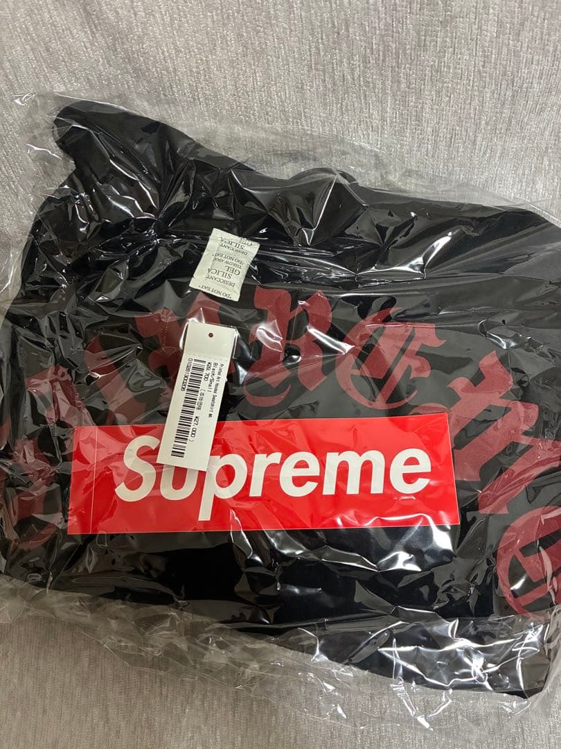 supreme パーカー　24FW PRINTED ARC HOODED美品