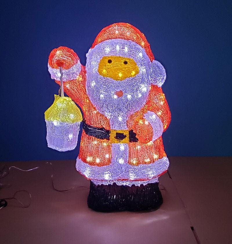 モチーフライト　LEDアクリルサンタ　JOA-190