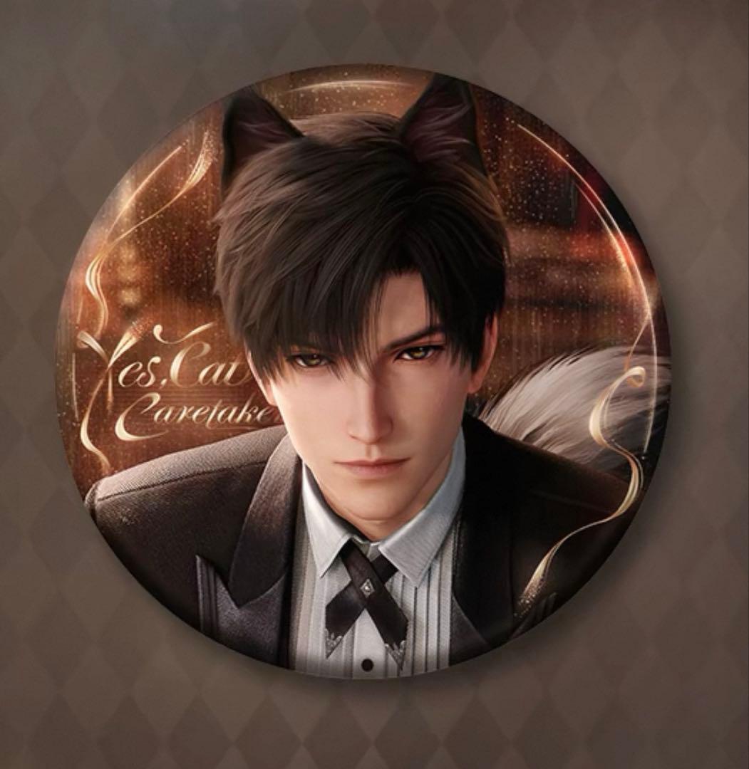 公式 恋と深空 レイ 猫執事 ぬいぐるみ 缶バッジ アクスタ カード 即日発送