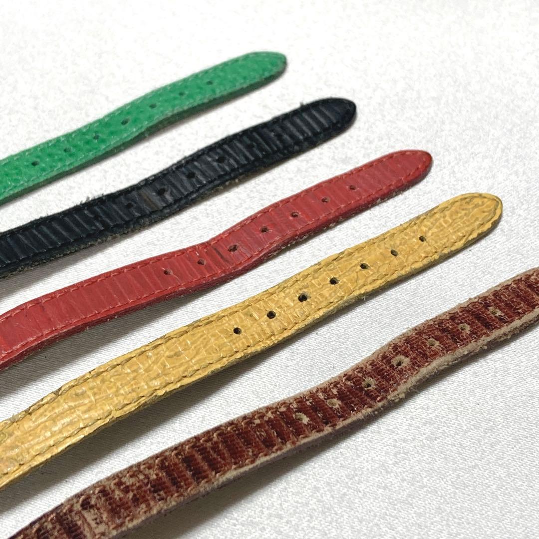 【新品電池/稼働】FENDI 640L カメレオン チェンジベルト5本 腕時計