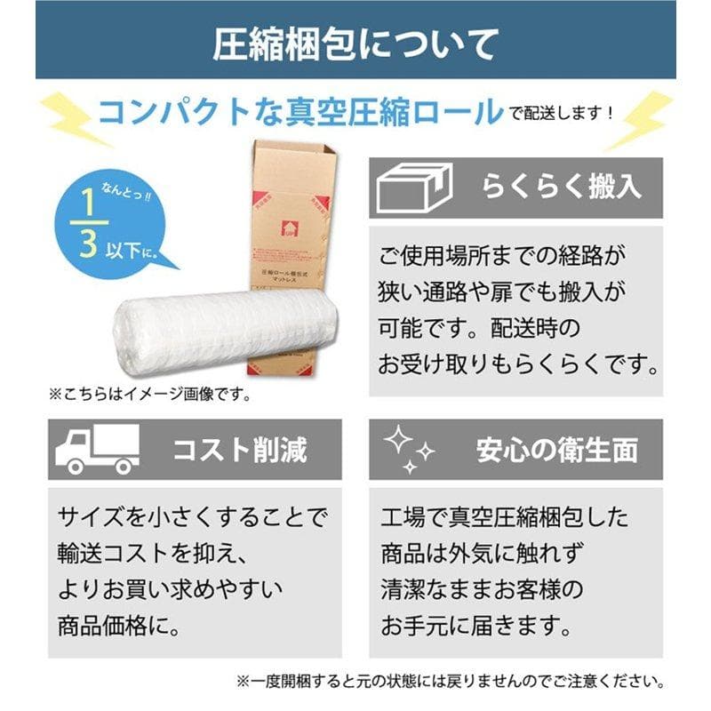 3Dメッシュ ポケットコイルマットレス SDサイズ [10002]